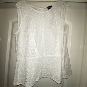 Ann Taylor Peplum Top